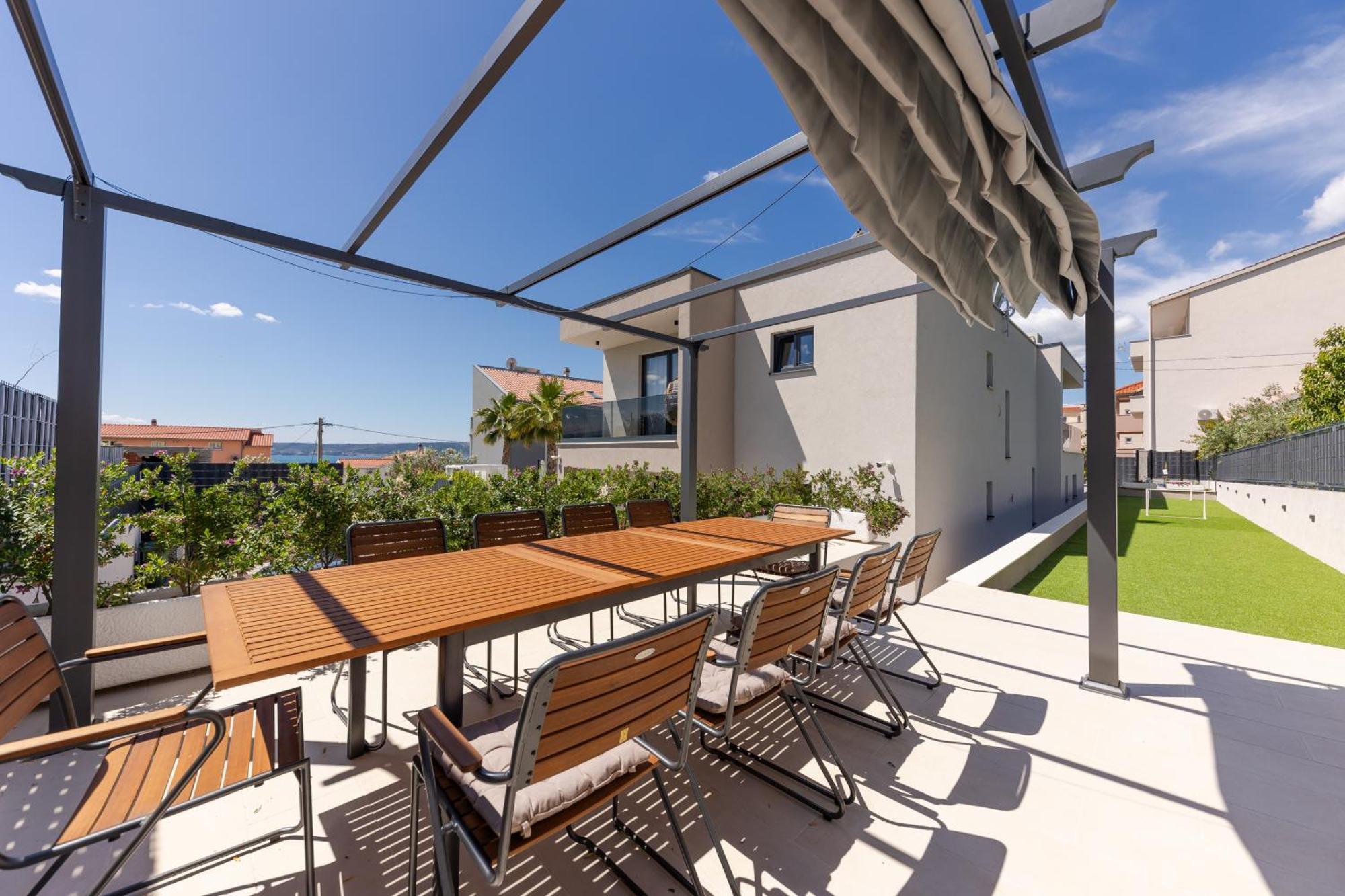 Luxury Villa My Wish With Pool Kastel Stari Exterior photo
